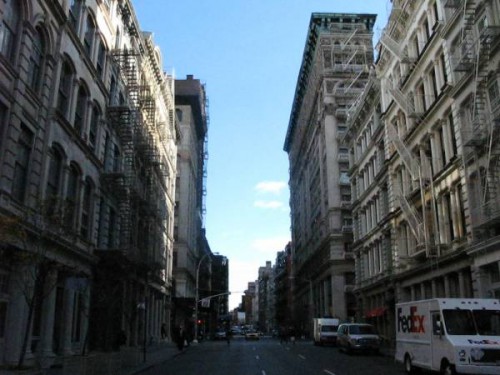 Calle del Soho de Nueva York
