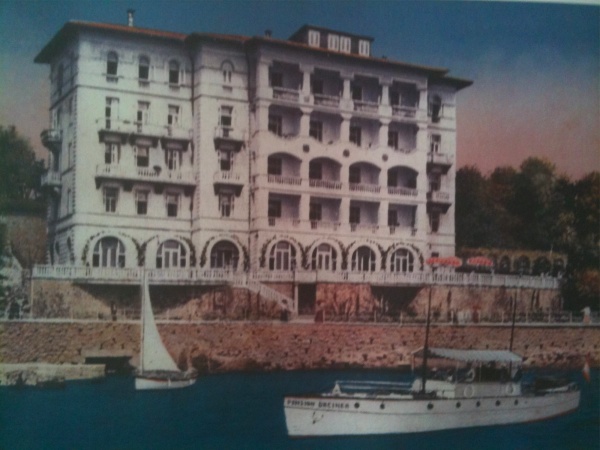 Hotel Kristal de Opatija, principios del siglo XX