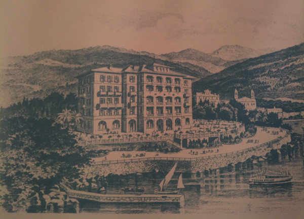 Pension Breiner, luego Hotel Cristallo, inicios siglo XX
