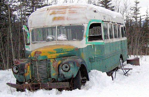 El Magic Bus que dió cobijo a Alexander Supertramp en Alaska