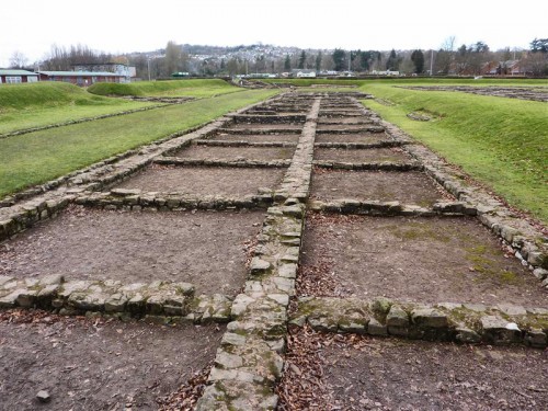 Barracones romanos en Caerleon