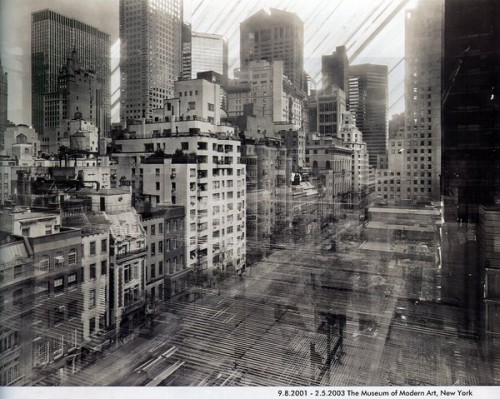 Foto durante la construcción Museo Metropolitano de NYC @ Michael Wesely