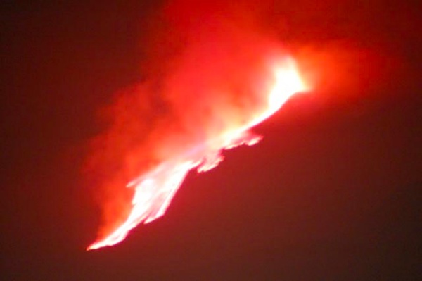 Erupción Etna Agosto 2011