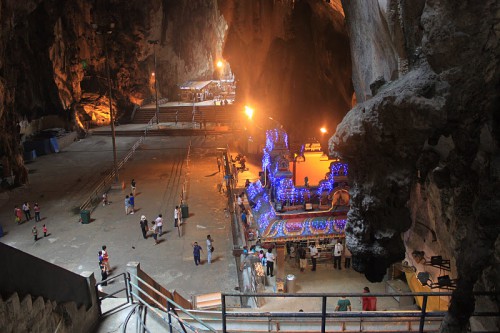Templos en el interior de las Batu Caves