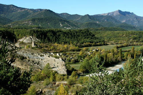 Jánovas en el Valle del Ara (Huesca)