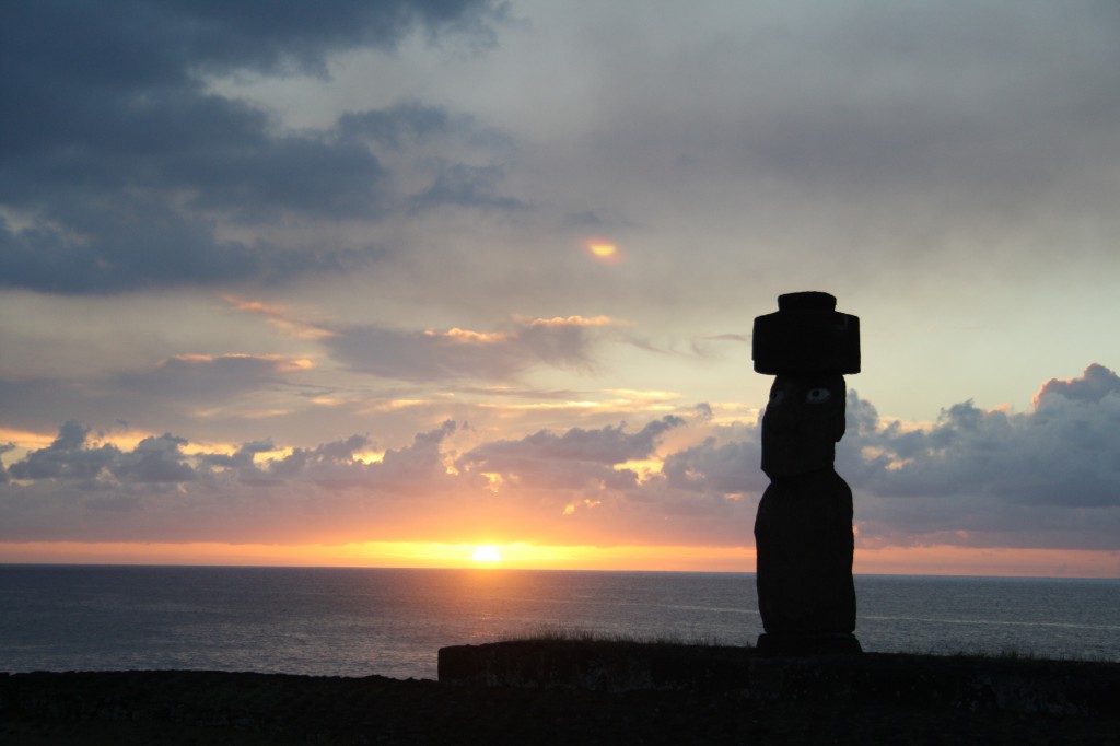 Puesta de sol, Rapa Nui @Femunstop