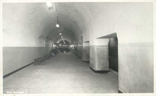 Estación Correos de Barcelona en 1955