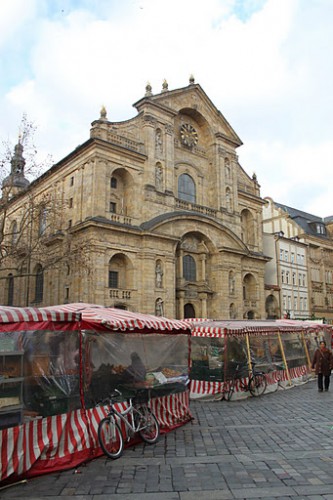 Catedral de Bamberg y el mercadillo de Navidad