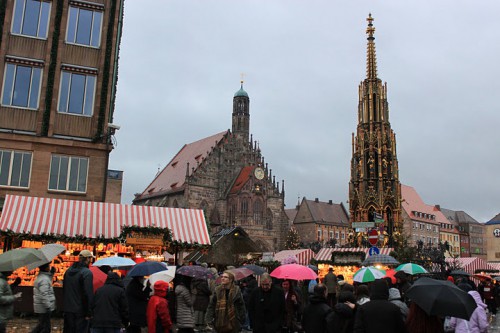 Mercado de Navidad de Nuremberg en Alemania