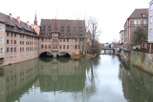 Nüremberg desde uno de sus puentes