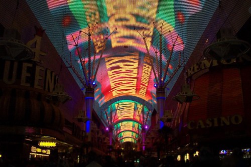 La Fremont Experience de Las Vegas (@Wikipedia)