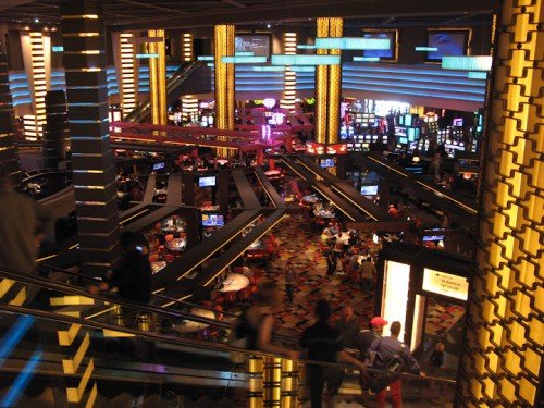 Casino del Planet Hollywood de Las Vegas a las 10 de la mañana