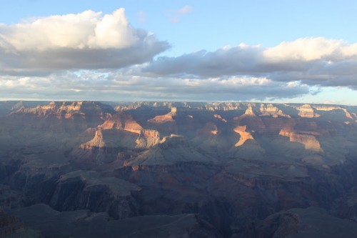 Puesta de sol en el Grand Canyon