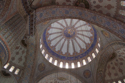 Cúpula de la Mezquita Azul de Estambul