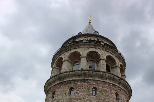 La Torre de Galatea desde el Hotel Anemon en Estambul