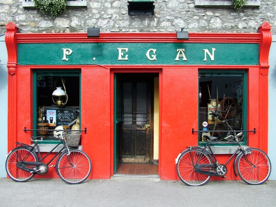 Pub irlandés