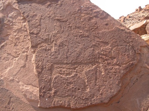 Petroglifos de Twyfelfontein en Damaraland, Namibia