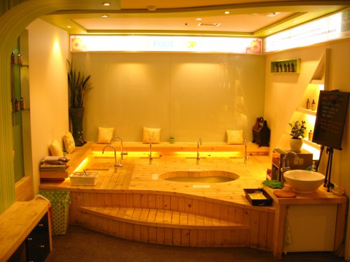 Salón de masajes en Corea