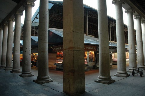 Mercado de la Boqueria de Barcelona (@ Wikipedia)