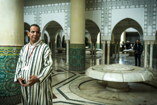 Guía turístico de la Gran Mezquita de Hassan II en Casablanca