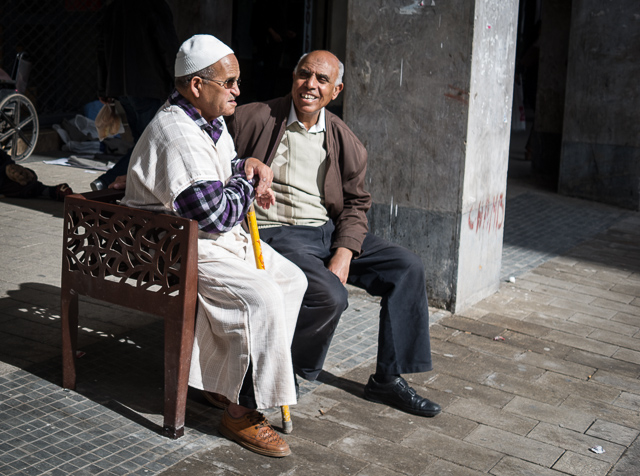 Conversaciones y cotidaneidad en Casablanca