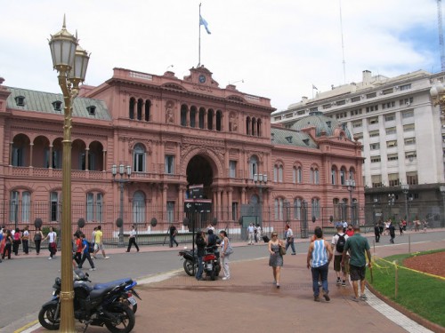 La casa rosada de Buenos Aires