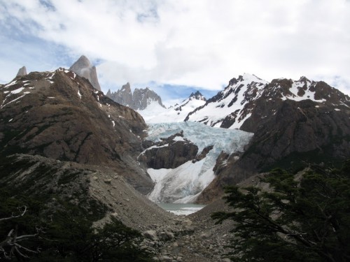 Glaciar de Piedras Blancas en El Chaltén