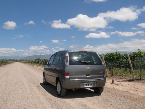 El coche de Sixt en Mendoza Argentina