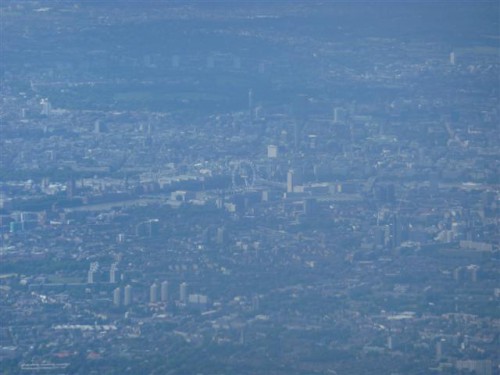 Londres desde las nubes 