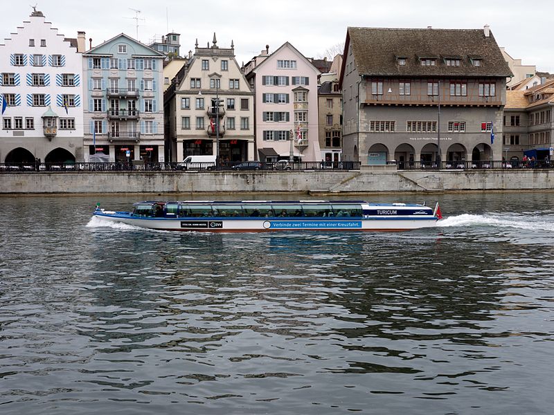 El ferry público de Zurich (@Wikimedia)