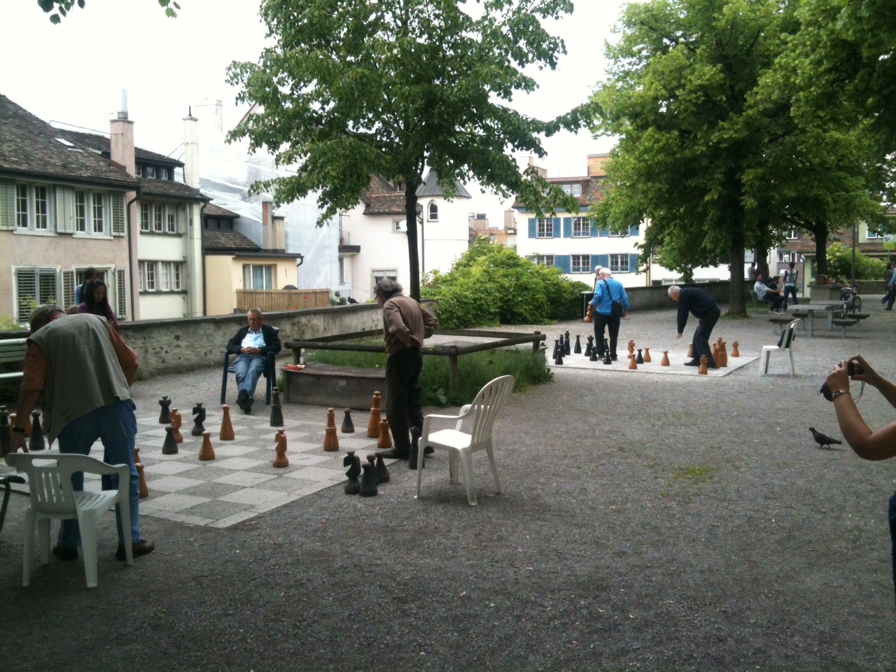 Partidas de ajedrez en Zurich