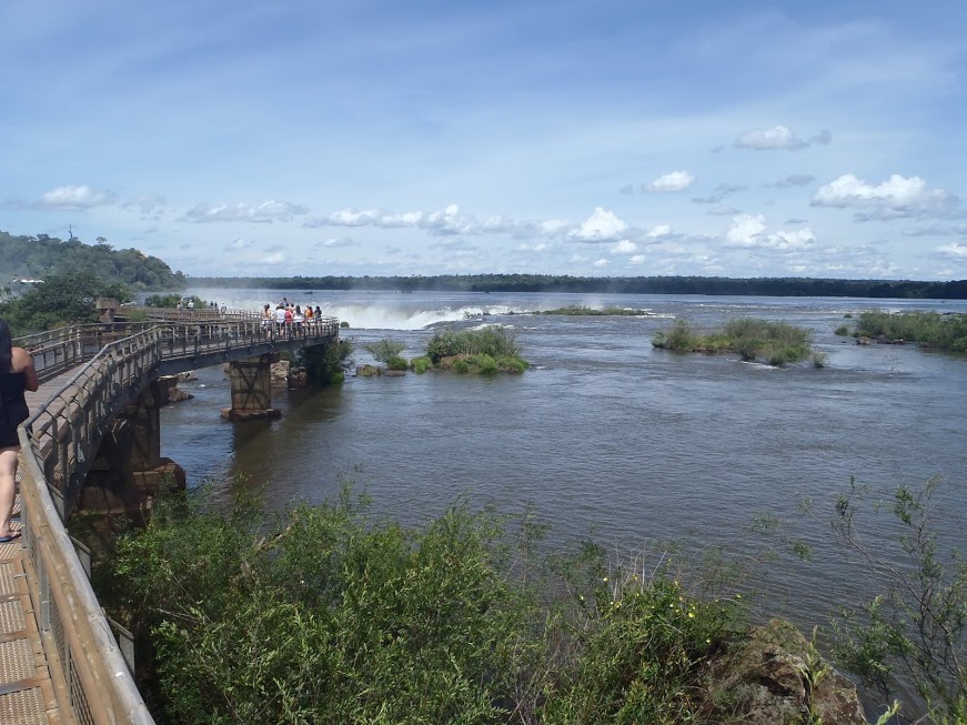 Pasarelas de las Gargantas del Diablo en Iguazú