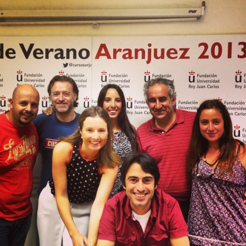 El equipo de Travel Inspirers en Aranjuez #BlogsTurismo