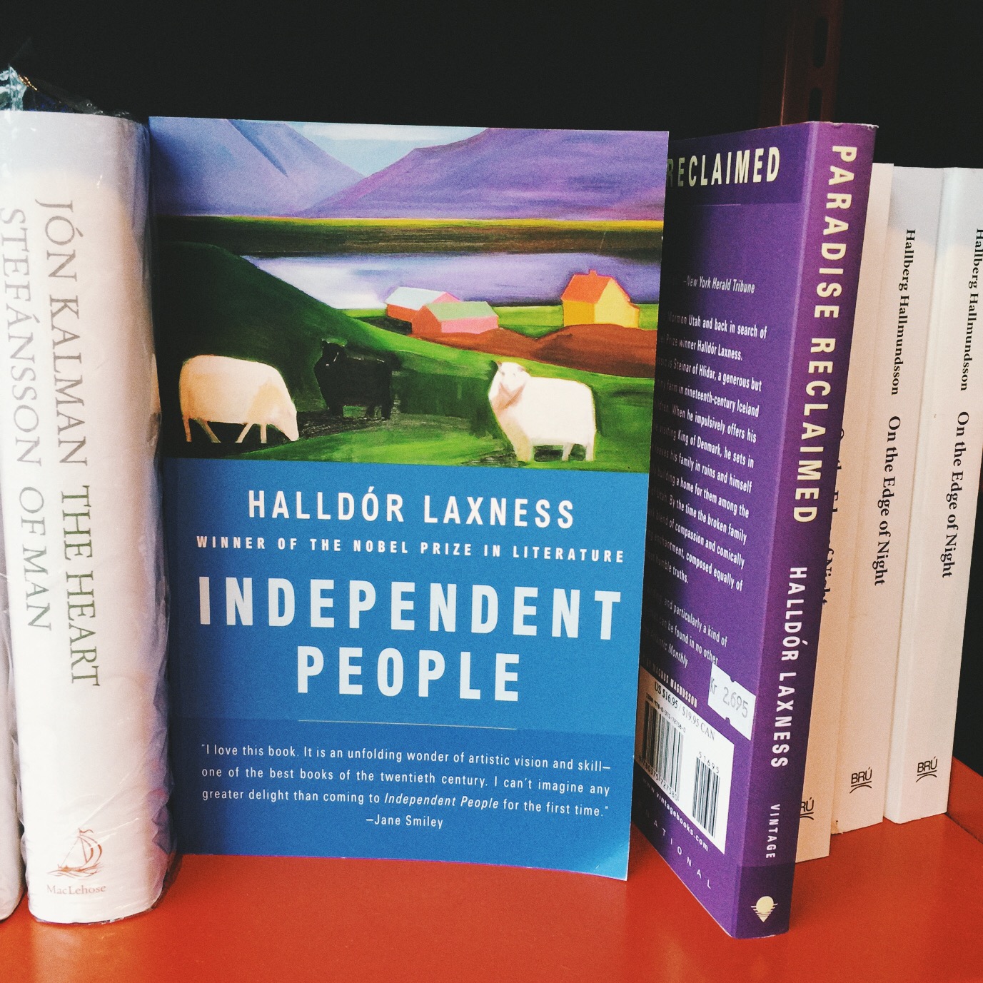 Independent People, de Halldór Laxness, es el libro más importante de la literatura islandesa en el s. XX