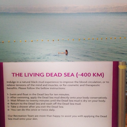 Mar Muerto, Jordania @3viajes