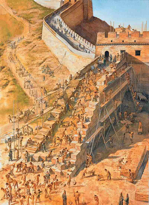 Construcción de la Gran Muralla China