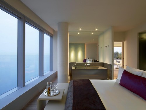 Suite Bedroom en W Barcelona