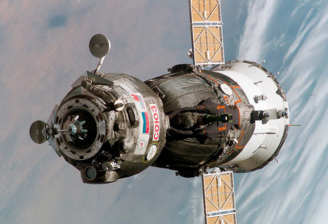 Una Soyuz, toda una leyenda de la era espacial