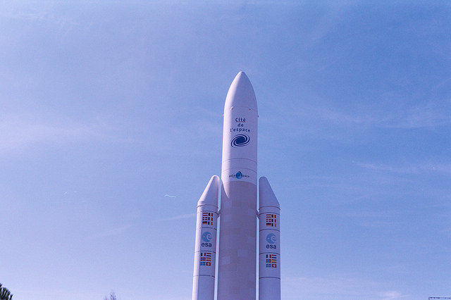 Cohete Ariane 5 de la Agencia Espacial Europea
