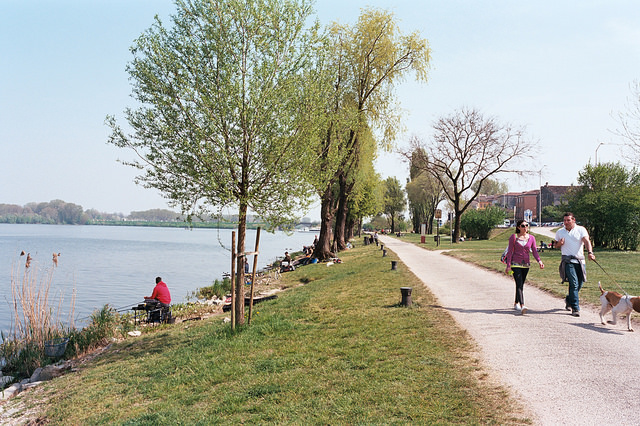 Ribera de los lagos de Mantua