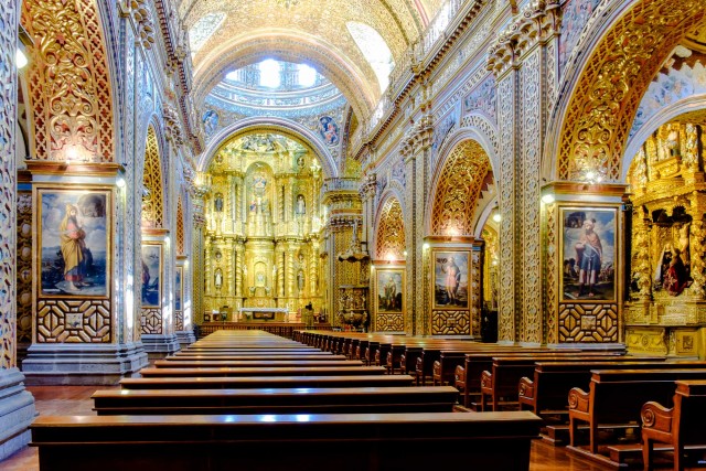 Quito - Iglesia Compania de Jesus