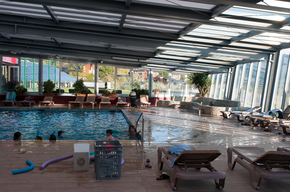 Hotel Muntanya, piscina climatizada