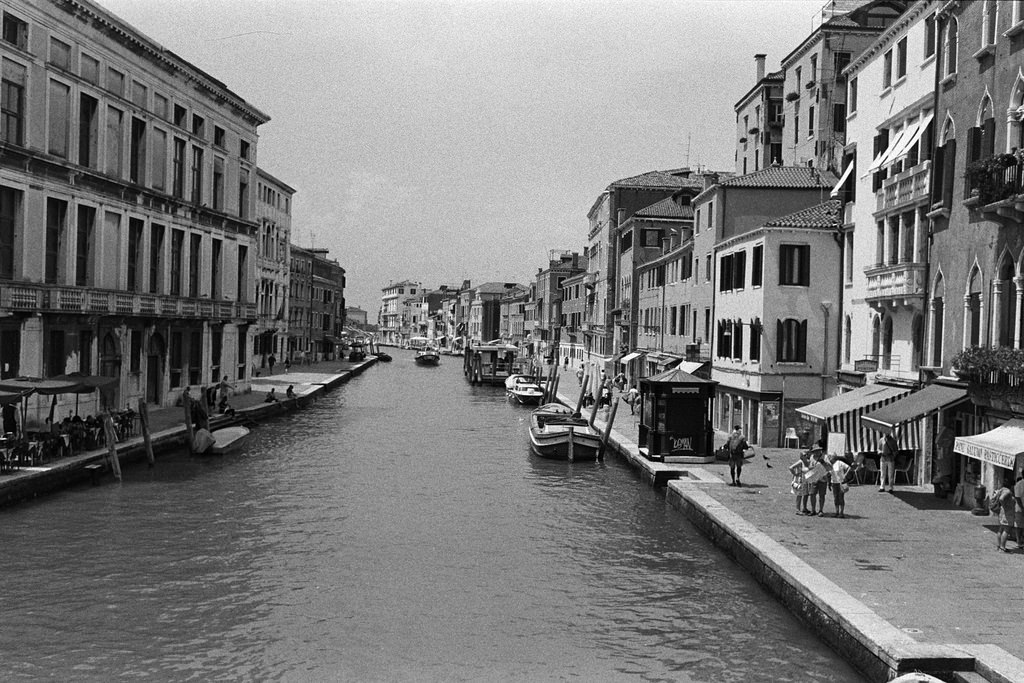 Canales de Cannaregio en Venecia