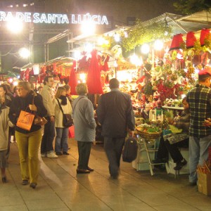 Fira de Santa Llúcia, el mercado de Navidad de Barcelona