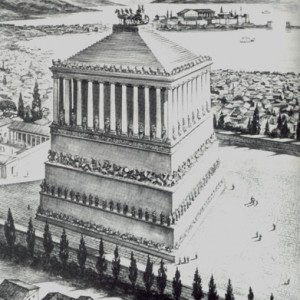 El Mausoleo de Halicarnaso, una de las tumbas más bellas de la Antigüedad