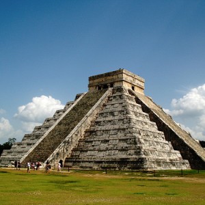 La bajada de Kukulcan en Chichen Itzá