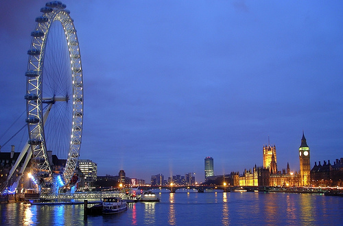 El London Eye de Londres, sube a la noria más alta de Europa