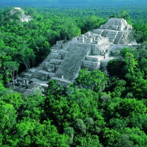 Las ruinas mayas de Calakmul en México