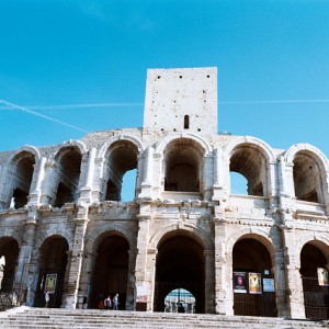 El anfiteatro romano de Arles