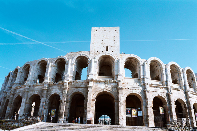 El anfiteatro romano de Arles